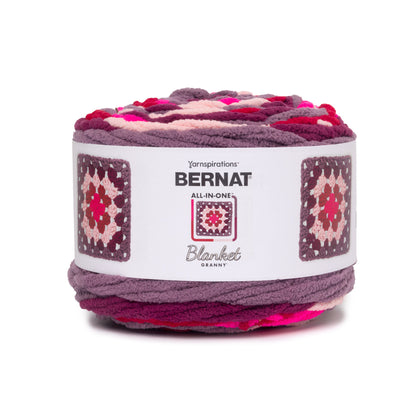 Bernat All In One Blanket Granny Yarn (240g/8.5oz) Fruit Juice