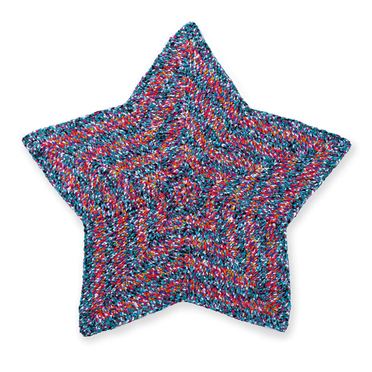 Bernat Stripy Star Crochet Blanket