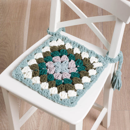 Bernat Crochet Charmed Square Chair Pads Bernat Crochet Charmed Square Chair Pads
