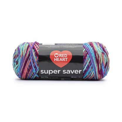 Red Heart Super Saver Yarn Starburst Print
