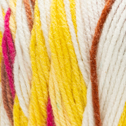 Red Heart All In One Granny Square Yarn (250g/8.8oz) Soft White - Buttercup Blush