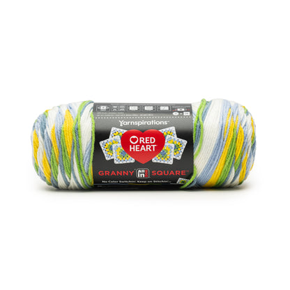 Red Heart All In One Granny Square Yarn (250g/8.8oz) Soft White - Spring Serene