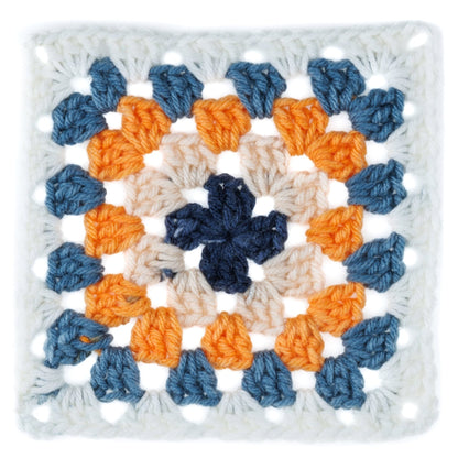 Red Heart All In One Granny Square Yarn (250g/8.8oz) Soft White - Peachy Keen