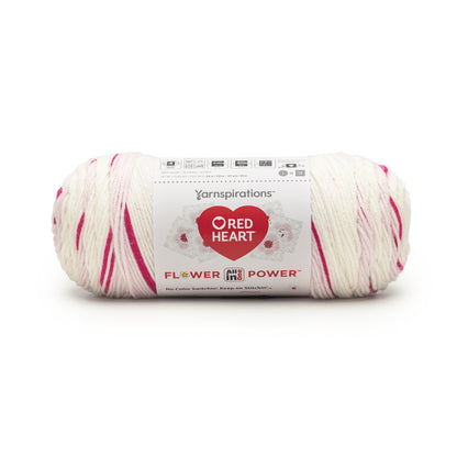 Red Heart All In One Flower Power Yarn (250g/8.8oz) Cherry Blossom