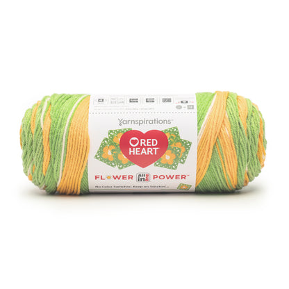 Red Heart All In One Flower Power Yarn (250g/8.8oz) What In Carnation