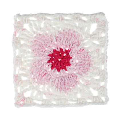 Red Heart All In One Flower Power Yarn (250g/8.8oz) Cherry Blossom